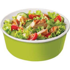 Salladsform Papper Lime1200ml, 300st