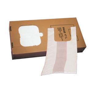 Plastkasse vit 17L 500st MD
